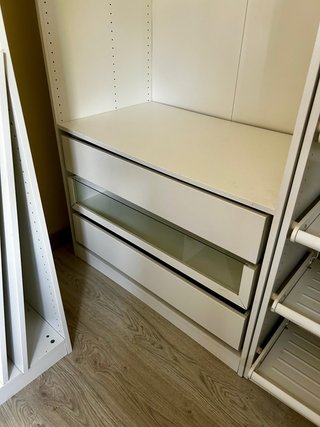Vestidor 3 módulos