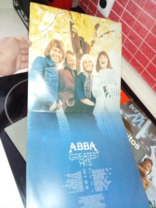 Lote 4 LPs Vinilo ABBA, West Side Story, Boney M