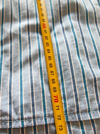 Camisa Tommy Hilfiger Rayas Azul Talla M