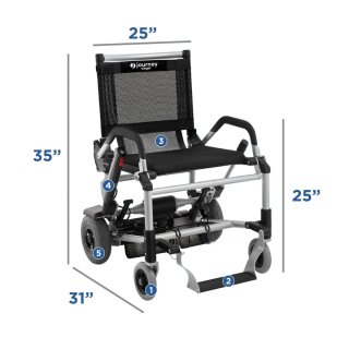 Silla Ruedas Eléctrica marca ZINGER