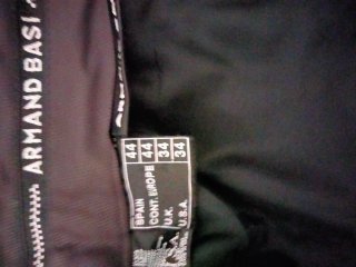 Traje Armand Basi Negro