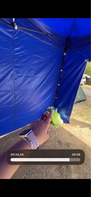 Carpa de camping 3x3