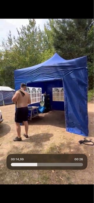 Carpa de camping 3x3