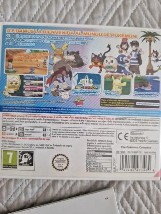 Pokémon Luna Nintendo 3DS Juego