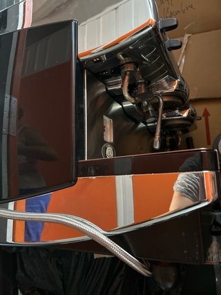 Cafetera Profesional Cromada