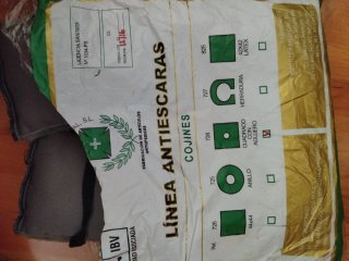 Cojín antiescaras gris sin estrenar