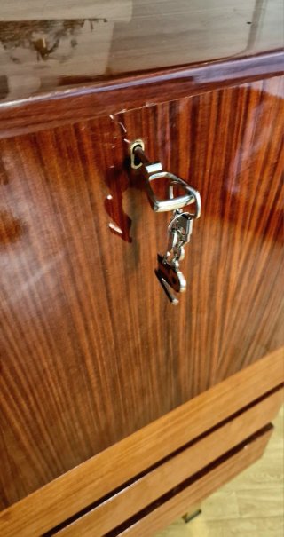Mueble aparador escritorio de madera