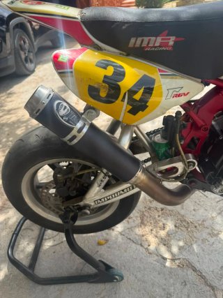 Pit Bike Suzuki 150cc Motocross Roja y Blanca