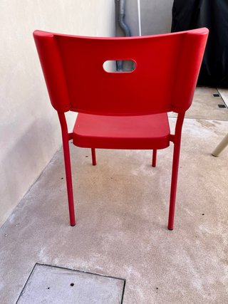 Silla  Ikea Roja