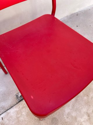 Silla  Ikea Roja