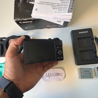 EN CAJA | Canon G7X Mark II + Accesorios