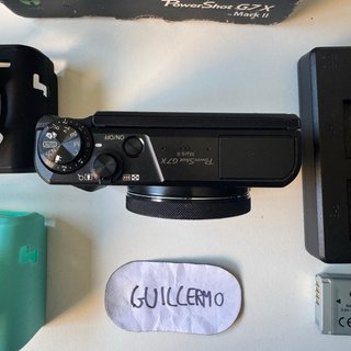 EN CAJA | Canon G7X Mark II + Accesorios
