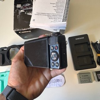 EN CAJA | Canon G7X Mark II + Accesorios