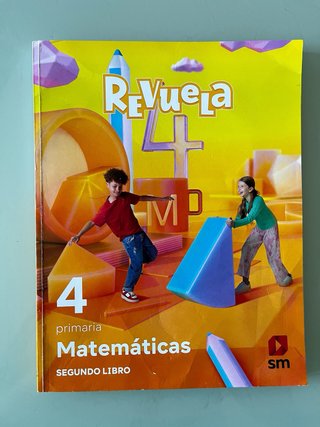 Matemáticas REVUELA 4 PRIMARIA.General
