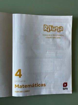 Matemáticas REVUELA 4 PRIMARIA.General