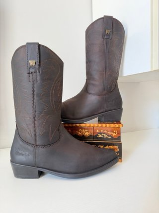 Stivali texani Wrangler marrone taglia 41