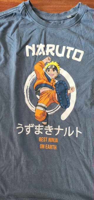 Camiseta Naruto niño.Talla 9/10 años.