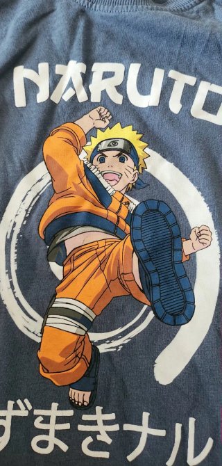 Camiseta Naruto niño.Talla 9/10 años.