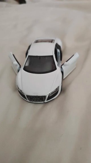 Audi R8 V10 Juguete Blanco