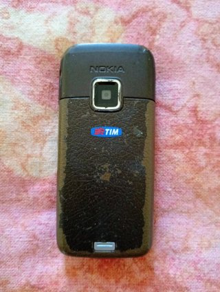 Móvil Nokia E65 Plata y marrón