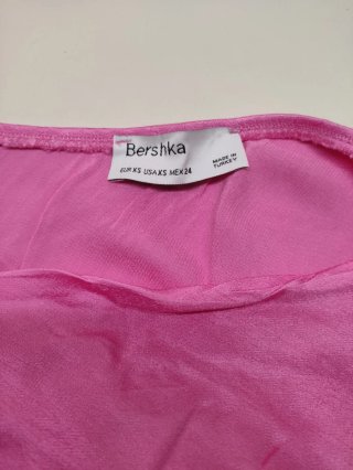 Mini abito estivo rosa Bershka