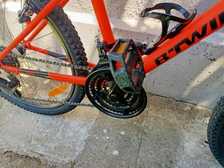 Bicicleta Montaña Btwin Rockrider Naranja