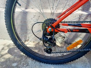 Bicicleta Montaña Btwin Rockrider Naranja