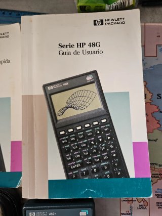 Calculadora HP 48G+ Gris Año 2000