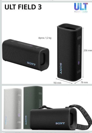 Sony ULT Field 3 Altavoz Bluetooth Portátil