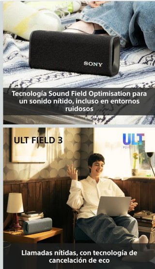 Sony ULT Field 3 Altavoz Bluetooth Portátil