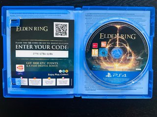 Elden Ring PS4 Upgrade Gratuito PS5 Jogo Completo