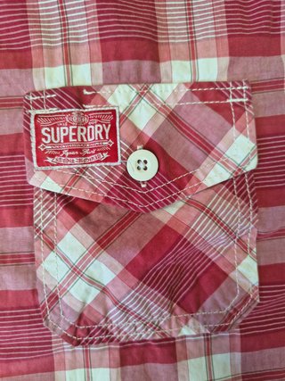 Superdry camicia - Shirt Plaid Check Big Buttons