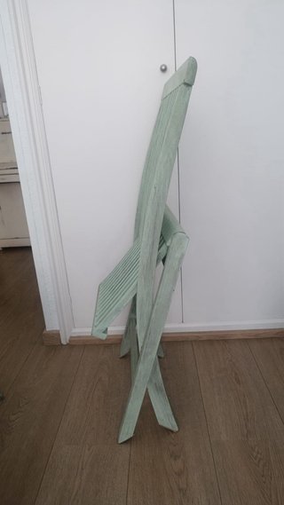 Sillas madera plegables para jardín (URGE VENDER)