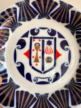 Plato Sargadelos Año Santo Santiago