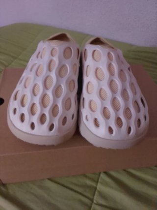 Merrell Zuecos Verano Beige/Blanco