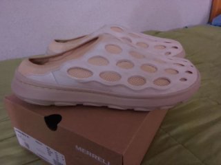 Merrell Zuecos Verano Beige/Blanco