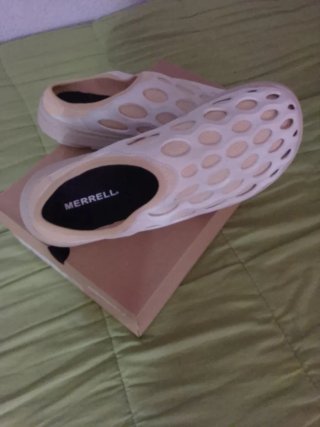 Merrell Zuecos Verano Beige/Blanco