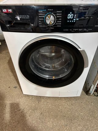 Lavadora KROMs 8kg 1400RPM INVERTER