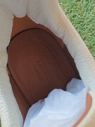 Zapatos Zegna Hombre Beige