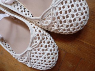 Bailarinas de verano blancas