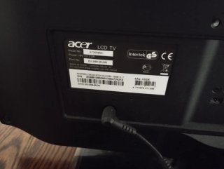 Monitor Acer Negro