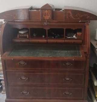 Buró Cómoda Escritorio Madera