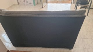 Sofá 2 plazas tela