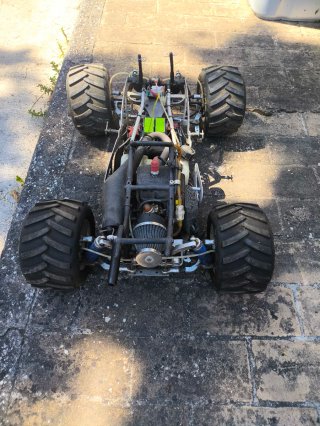 FG Monster 1/5 Auto scoppio 2 tempi RC FG24050
