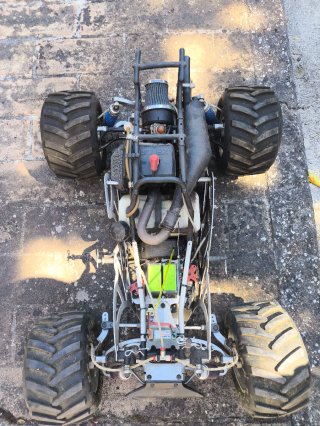 FG Monster 1/5 Auto scoppio 2 tempi RC FG24050