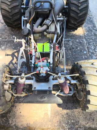 FG Monster 1/5 Auto scoppio 2 tempi RC FG24050