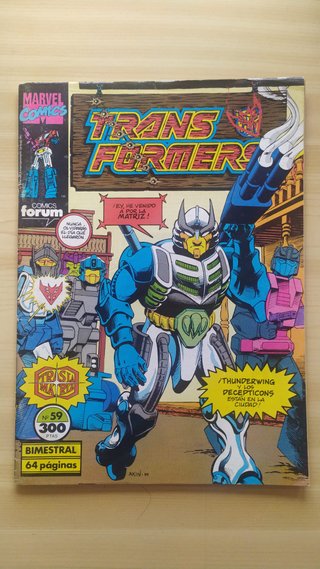 Lote 7 cómics Transformers Fórum grapa buen estado