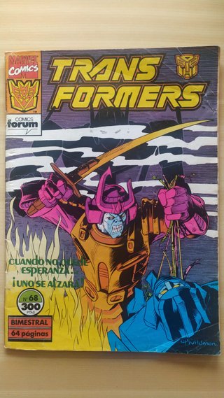 Lote 7 cómics Transformers Fórum grapa buen estado