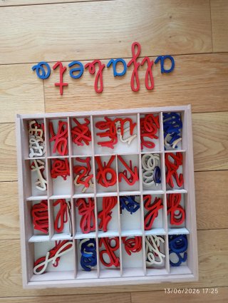Alfabeto Montessori Madera