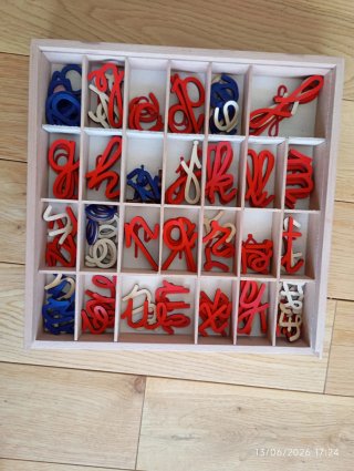 Alfabeto Montessori Madera